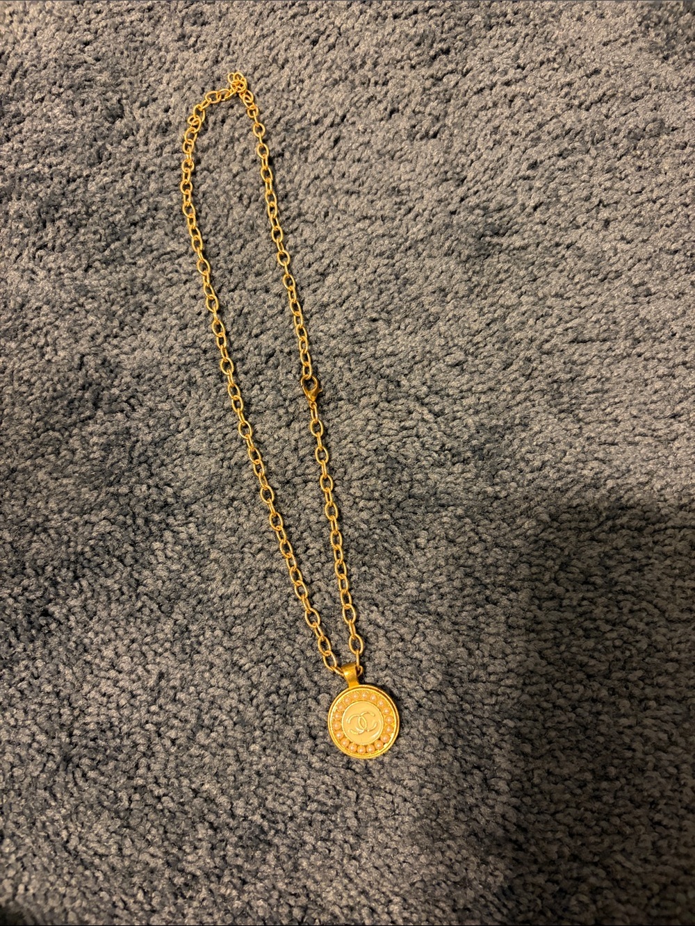 Repurposed Chanel necklace